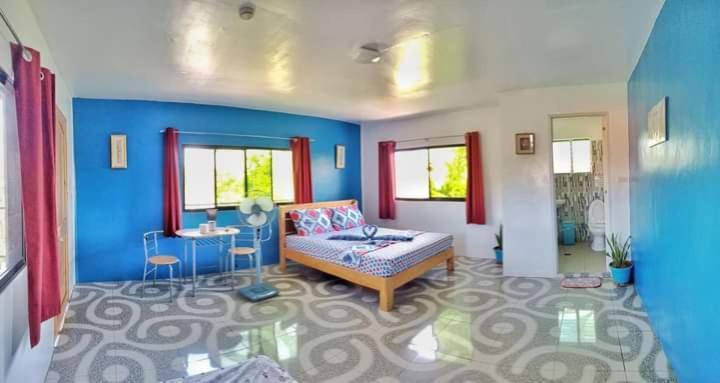 Happy Bear Moalboal Budget Rooms Bagian luar foto